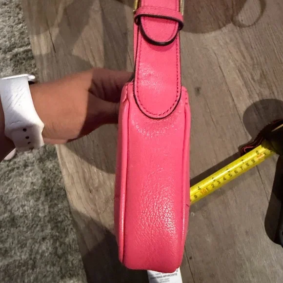 GUCCI SHOULDER BAG Pink Leather Women's Bag - Picture 4 of 10